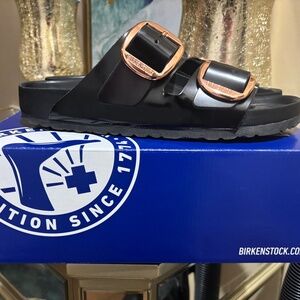 Birkenstock Arizona Shiny Large Buckle
